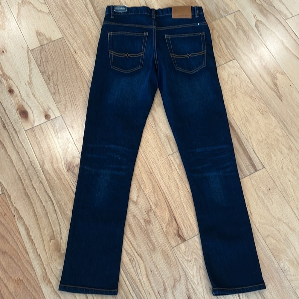 Lucky Brand Dark Wash Richmond Authentic Skinny Jeans Size 16 NWT inseam 29 - Picture 13 of 16